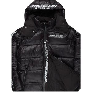 New With Tags Rockstar Puffer Jacket- S